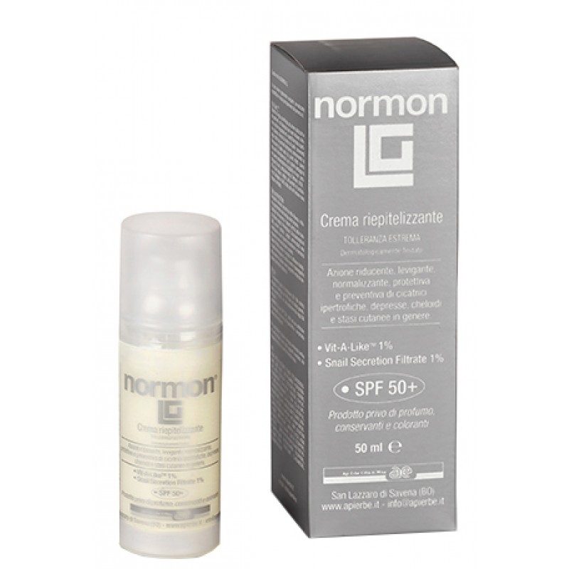 NORMON LG CREMA RIEPITELIZZANTE SFP50+