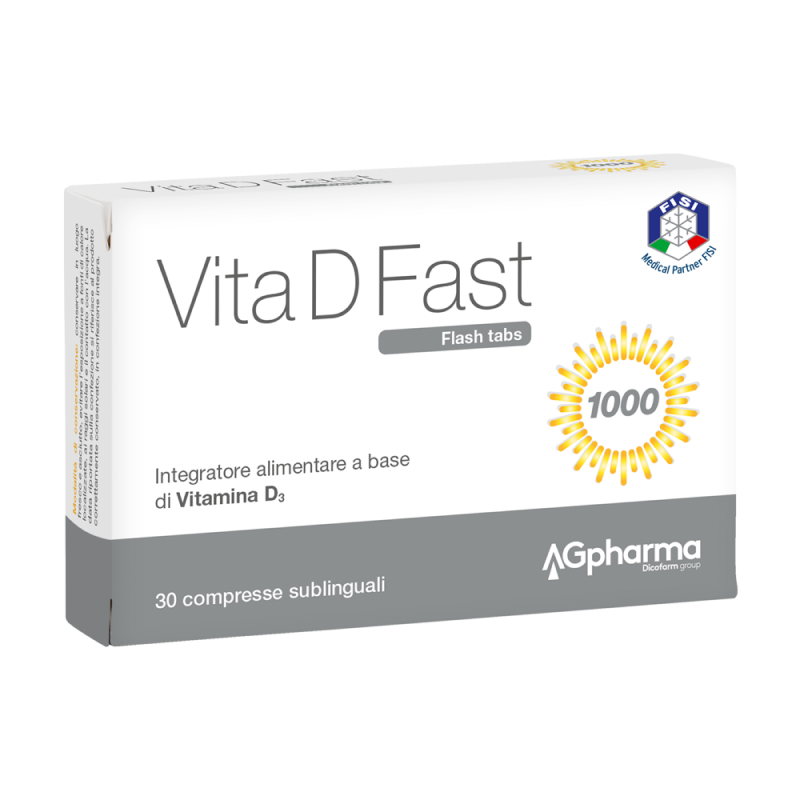 Vita D Fast Integratore 30 Compresse
