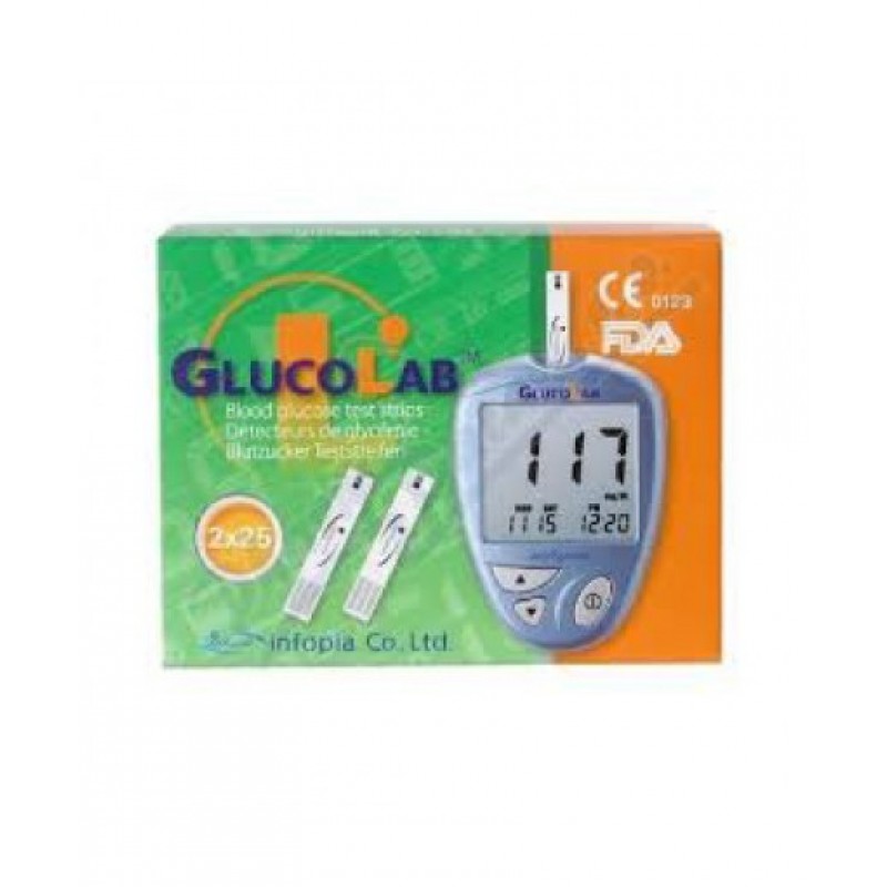 Svas Biosana Glucolab AutoCoding Strisce Reattive Glicemia 25 Pezzi