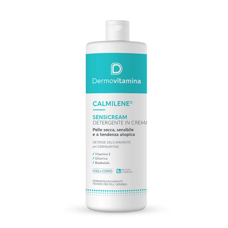 Dermovitamina Calmilene Sensicream Crema Detergente Doccia Pelle Secca 500 ml