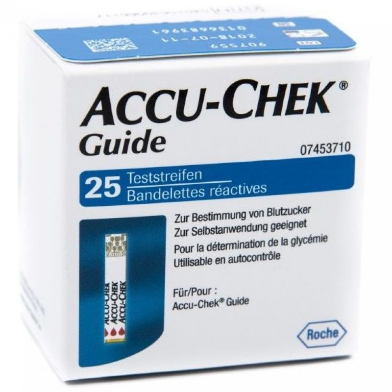 Accu-Chek Guide Strisce Reattive Controllo Glicemia 25 Pz