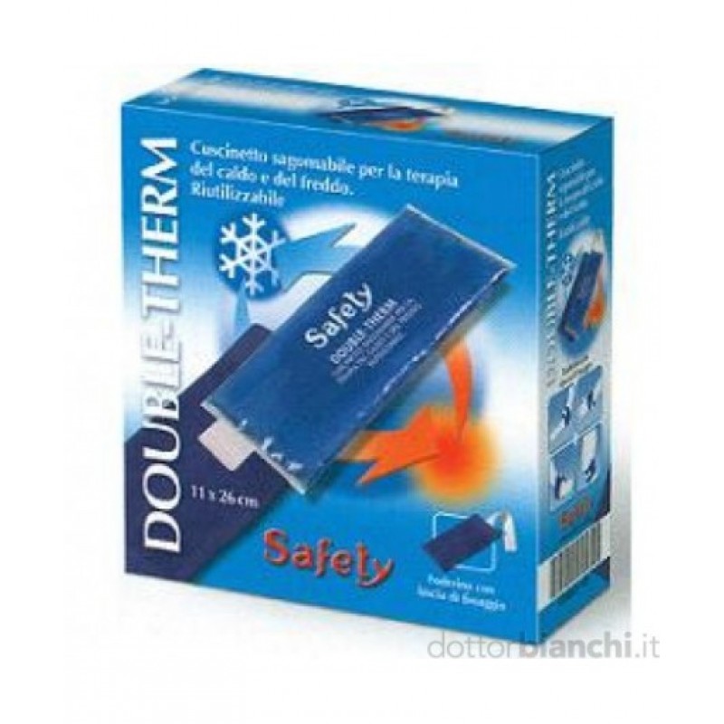 Safety Double Therm Cuscinetto Sagomabile Caldo-Freddo 11x11 cm