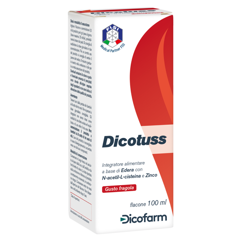Dicotuss Sciroppo Integratore Contro La Tosse 100 ml
