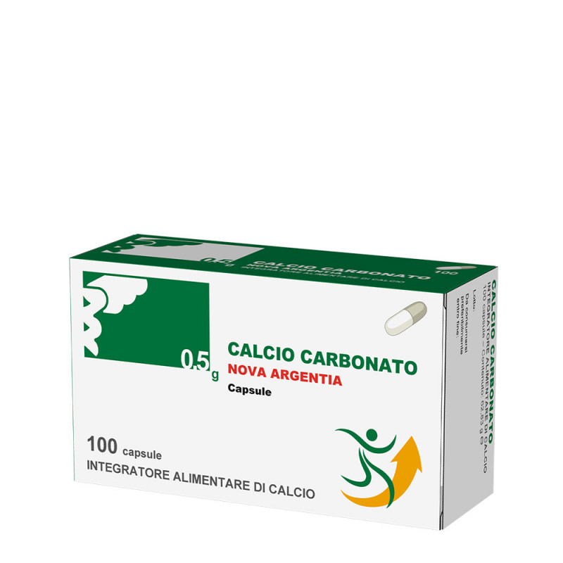 Nova Argentia Calcio Carbonato 100 Capsule