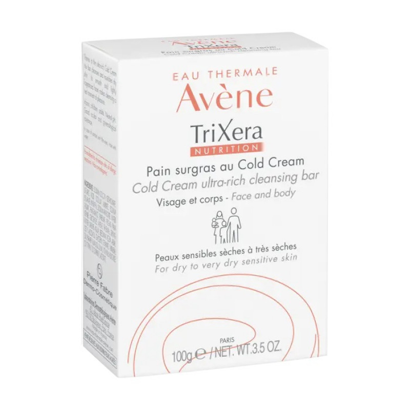 Avène Trixera Nutrition Pane Surgras Alla Cold Cream 100 g