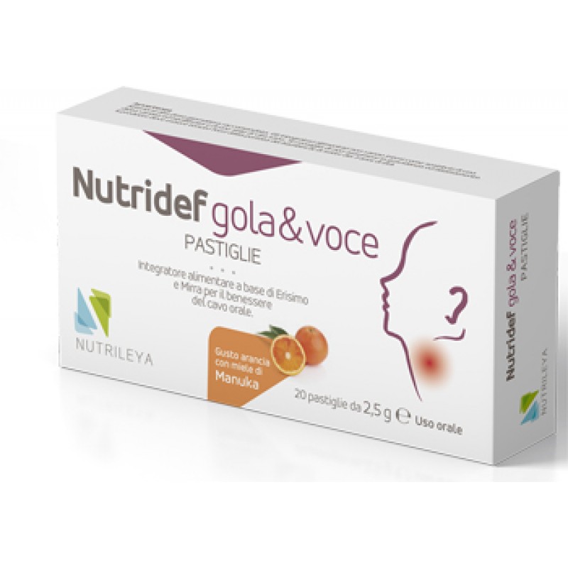NUTRIDEF GOLA&VOCE ARA 20PAST