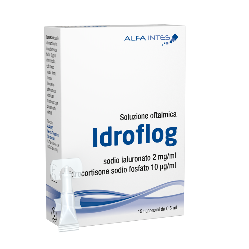 Idroflog Soluzione Oftalmica Monodose 15x0.5mL