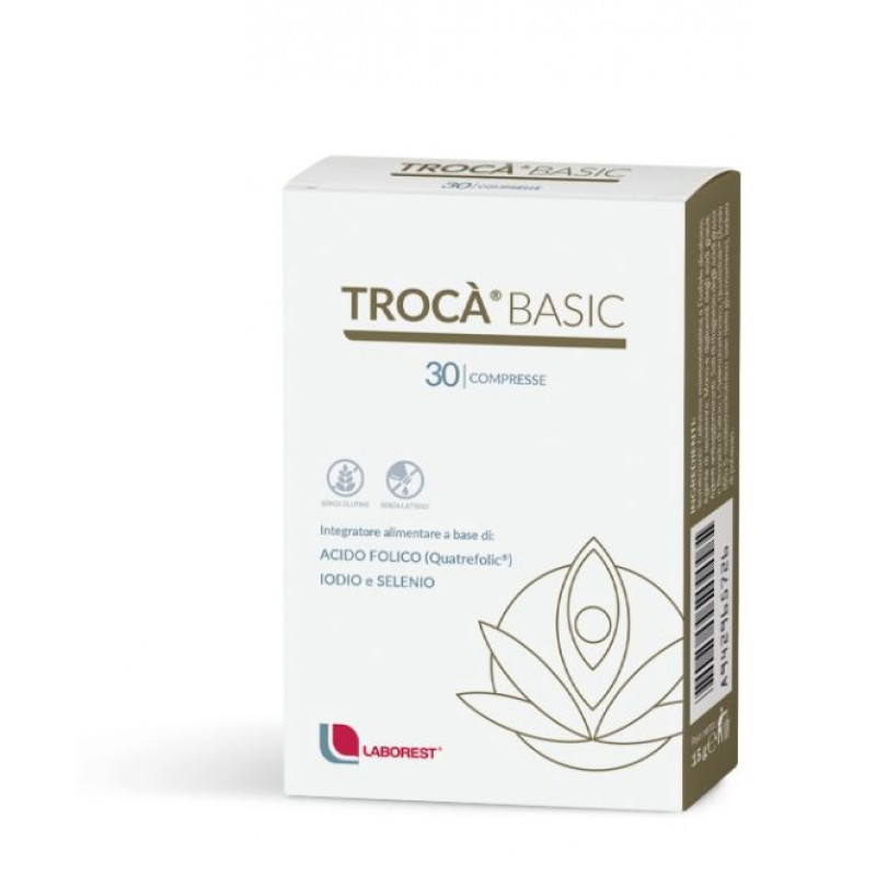 Trocà Basic Integratore di acido folico in gravidanza 30 cpr