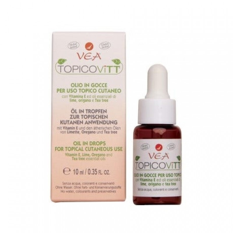 VEA TOPICOVIT Olio in Gocce per uso cutaneo 10mL