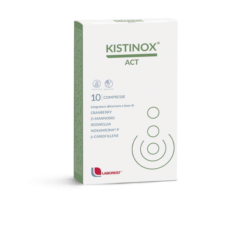 Kistinox Act Integratore contro la cistite 10 compresse