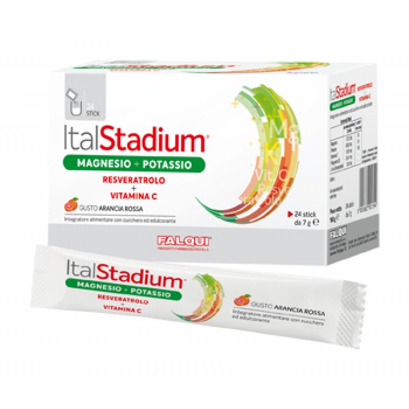 ITALSTADIUM MAG/POT/VIT C 24ST