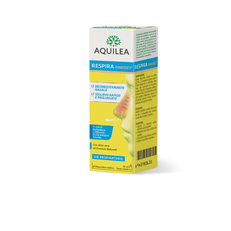 Aquilea Respira Rinoget Decongestionante Spray 20 mL