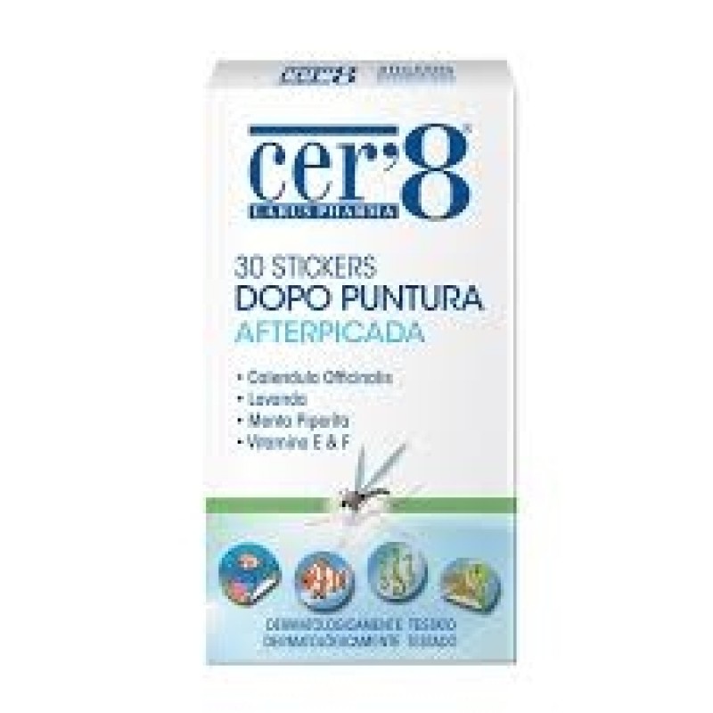 Cer'8 STICKERS DOPO PUNTURA 30 pezzi