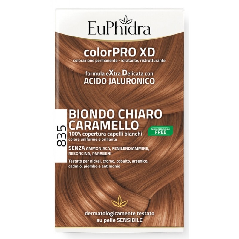 EUPHIDRA COLORPRO XD835 BIONDO CHIARO CARAMELLO