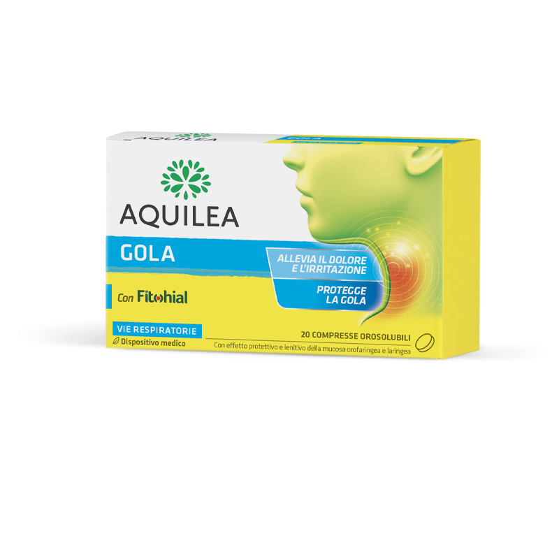 Aquilea Gola contro gola infiammata 20 compresse orosolubili