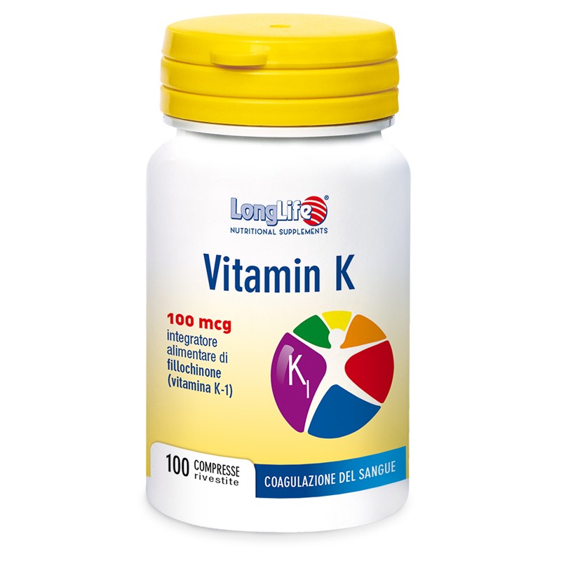 LONGLIFE Vitamin K 100 Tav.