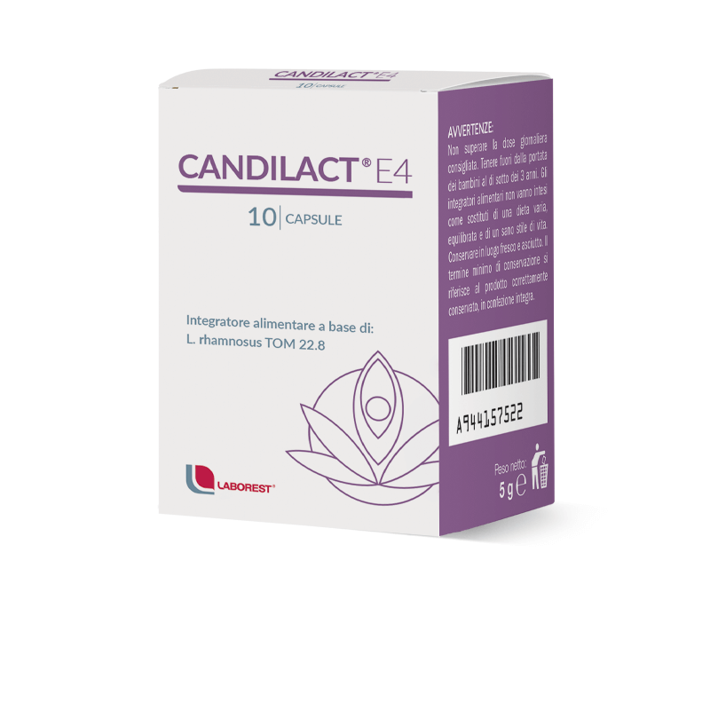 Candilact E4 Protegge dalle Infezioni Vaginali 10 capsule