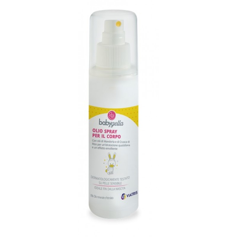 Babygella Olio Idratante Spray Corpo Bambino 100ml