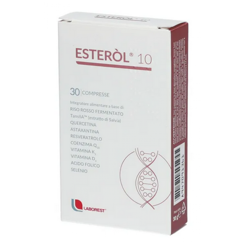 Esterol 10 Integratore Controllo Colesterolo 30 Compresse Nuova Formula