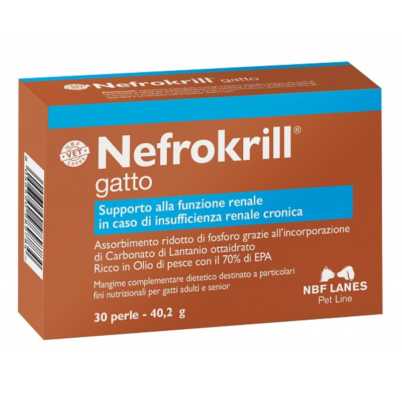 NEFROKRILL Gatto 30 Perle