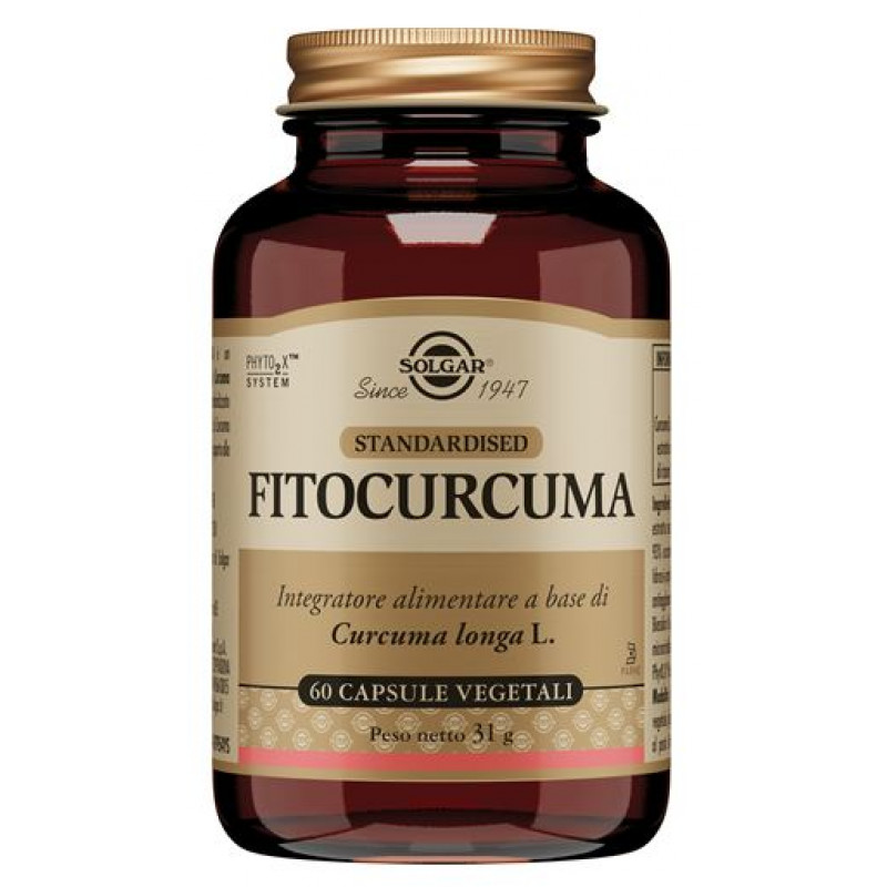 FITOCURCUMA 60CPS VEGET SOLGAR