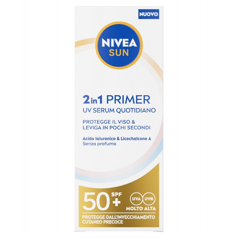 NIVEA SUN CREMA VISO SIERO50+