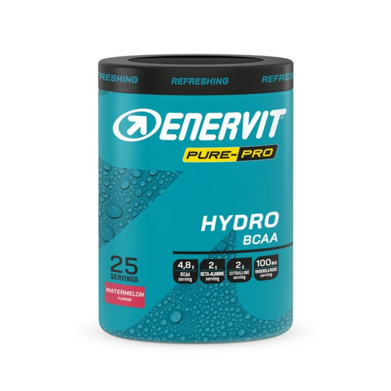 Enervit Pure Pro Hydro BCAA 2:1:1 - Anguria - Barattolo da 335g