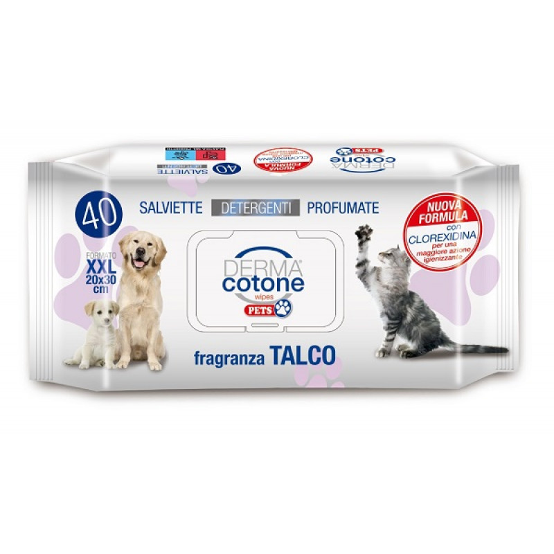 DERMACOTONE SALV PET TALCO 40P