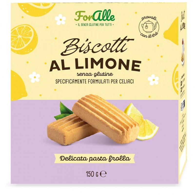 FORALLE BISCOTTI LIMONE 150G