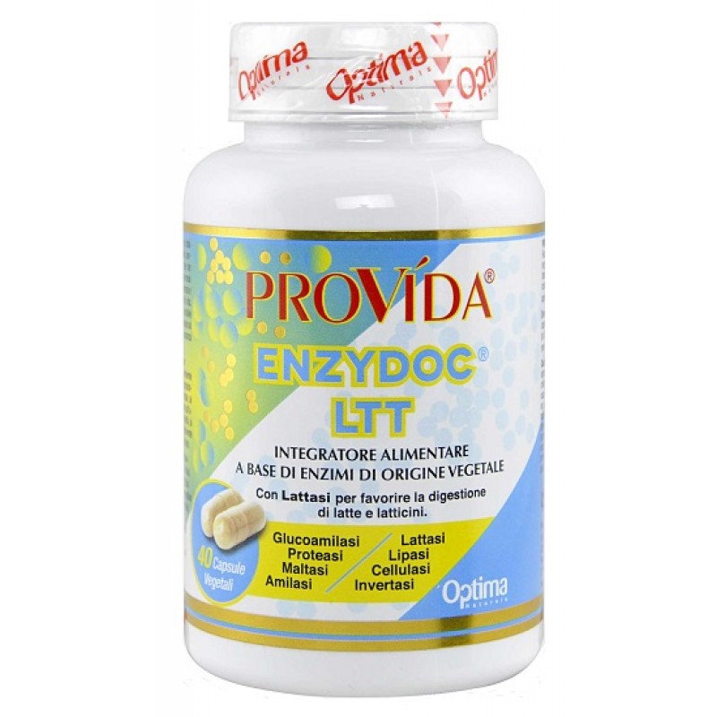 PROVIDA ENZYDOC LTT ENZIMI VEGETALI 40 CAPSULE 360 MG