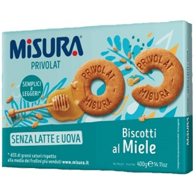 Misura Privolat Biscotti Al Miele 400 g