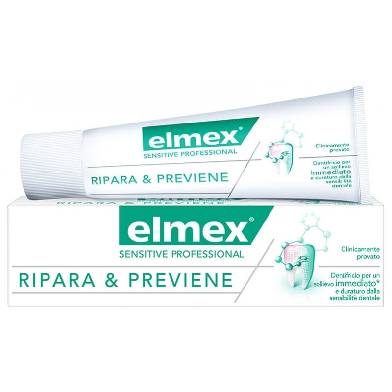 Elmex Sensitive Professional Ripara & Previene Denti Sensibili 75 ml