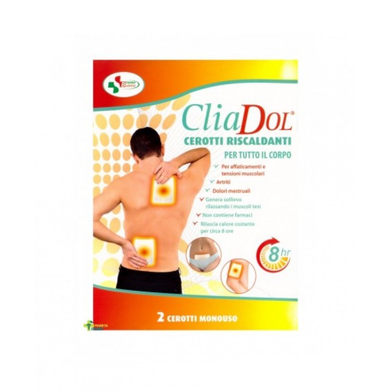 Cliadol Cerotto Riscaldante Schiena 2 Pezzi