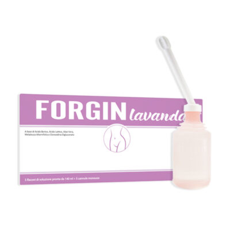 Forgin Lavanda Vaginale 5 flaconi da 140 ml