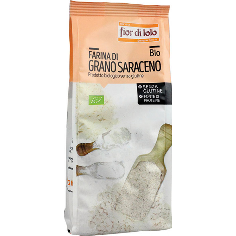 Fior Di Loto Farina Di Grano Saraceno Integrale Biologica 375 g