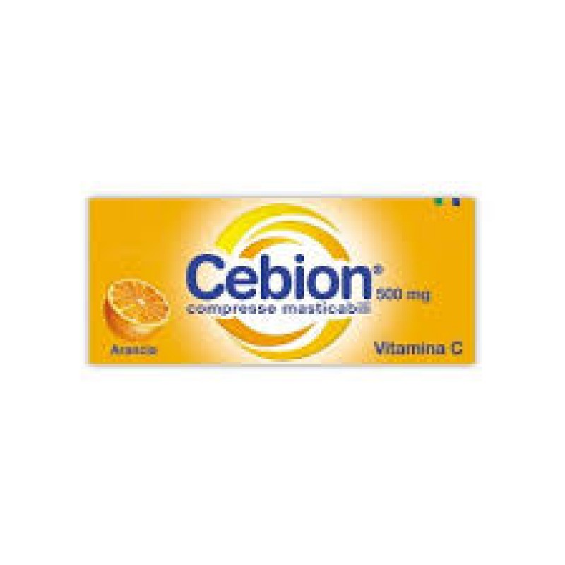 Cebion - Integratore di Vitamina C - gusto arancia - 20 compresse masticabili