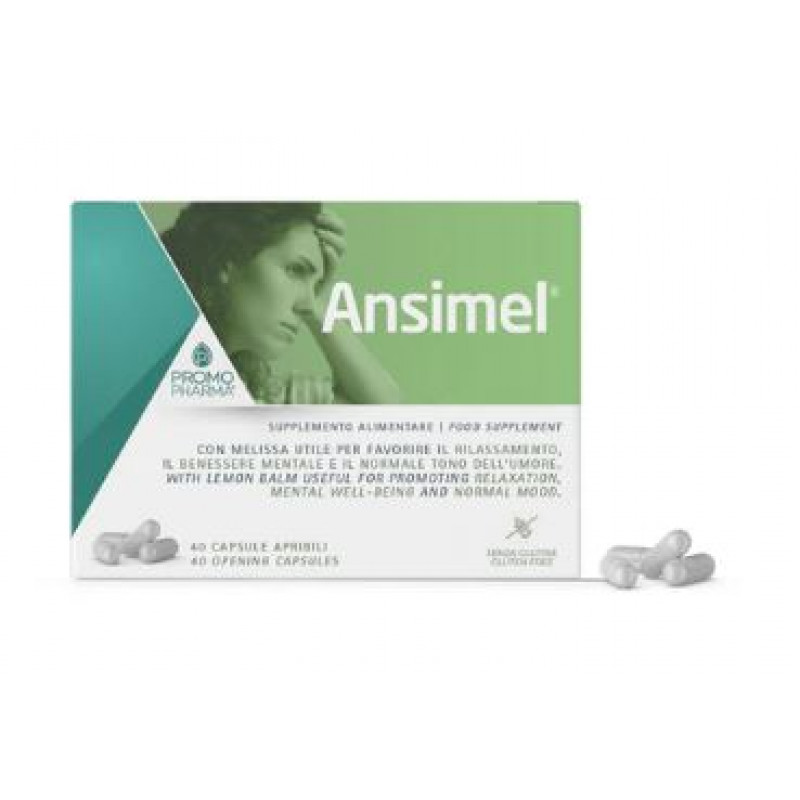 Ansimel Integratore 40 Capsule