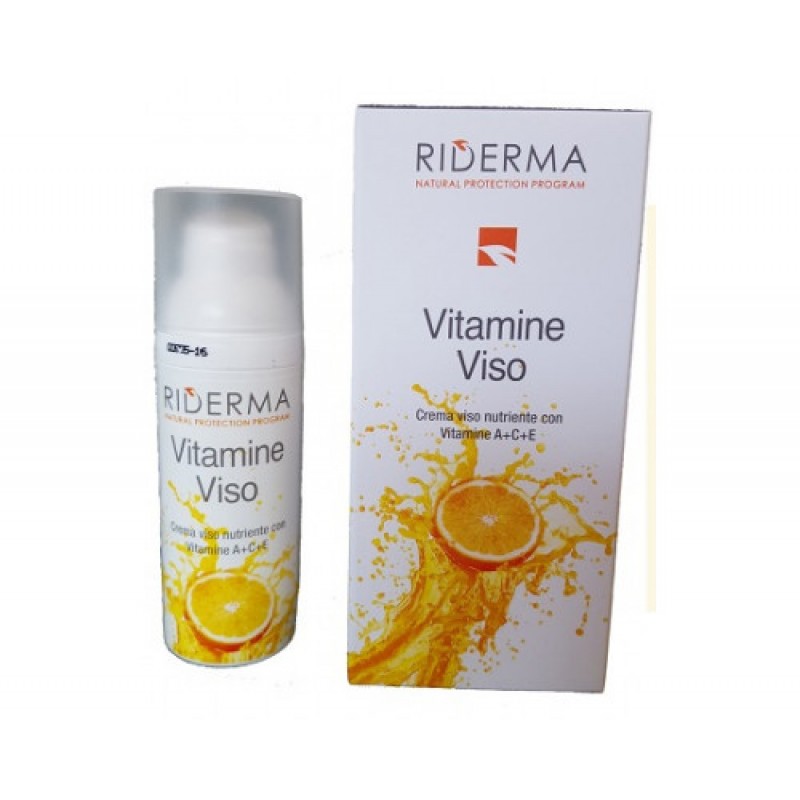 Riderma Vitamine Viso Crema Nutriente 50 ml