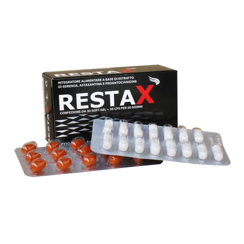 Restax Integratore 30 Capsule + 30 Capsule Softgel