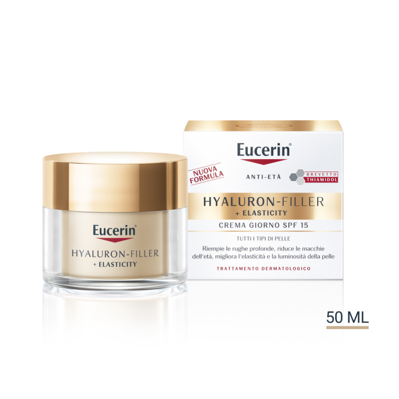 Eucerin Hyal-Filler Elasticity Crema Giorno Viso Antiage 50mL