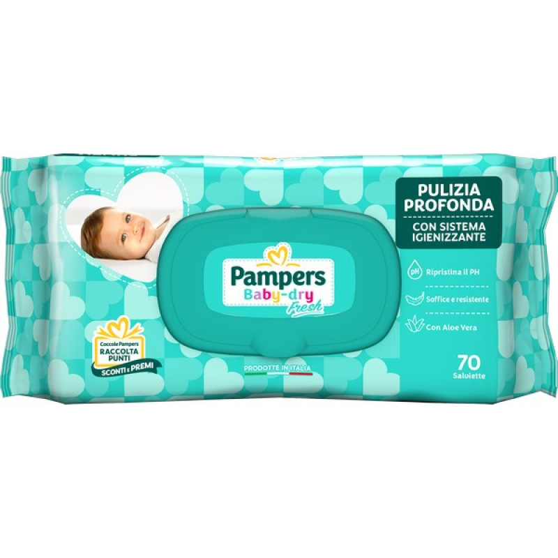 Pampers Baby Fresh 70 Salviettine