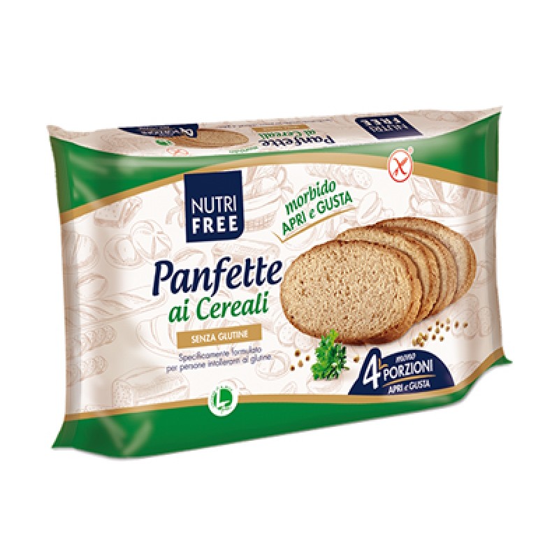 Nutrifree Panfette Rustico Multicereale Senza Glutine in Monoporzioni 320 gr