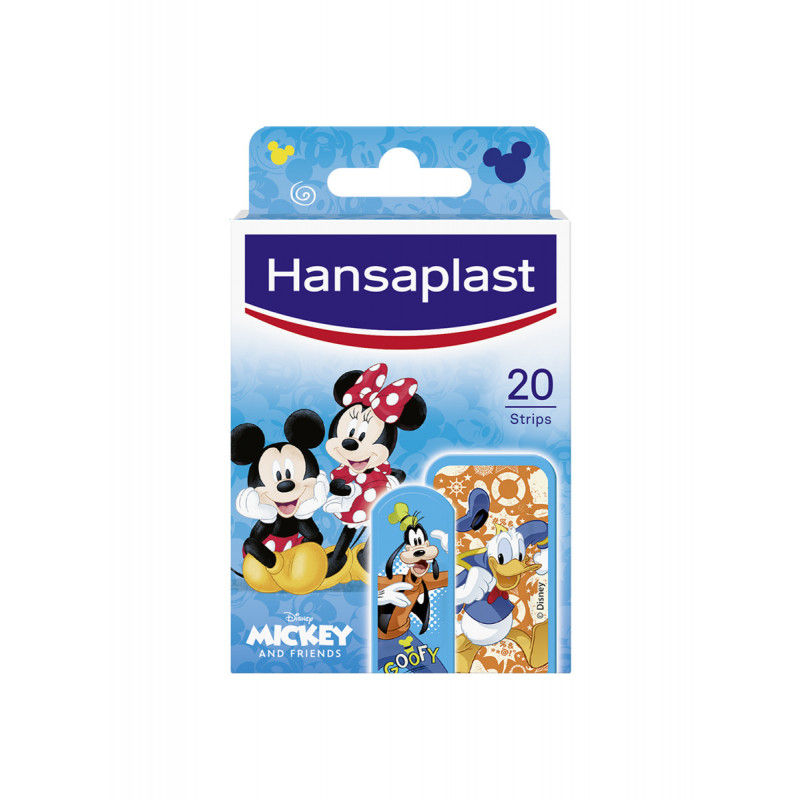 Hansaplast Cerotti Disney, Cerotti bambini impermeabili e delicati, 20 pezzi in 2 formati