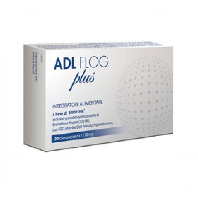 Adl Flog Plus Integratore Per la Circolazione 20 Capsule