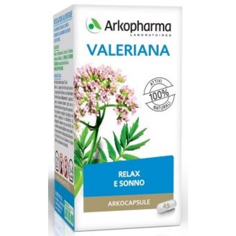 Arkocapsule Valeriana BIO Integratore Alimentare 45capsule