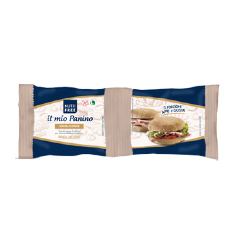 Nutri Free Il Mio Panino Pane Senza Glutine Senza Lattosio 120 gr