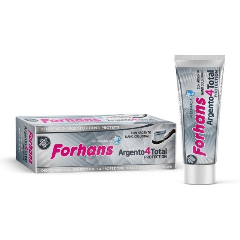 FORHANS DENTIFRICIO SILVER4WHITE 75ML