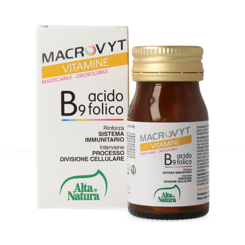 MACROVYT ACIDO FOLICO 40CPR
