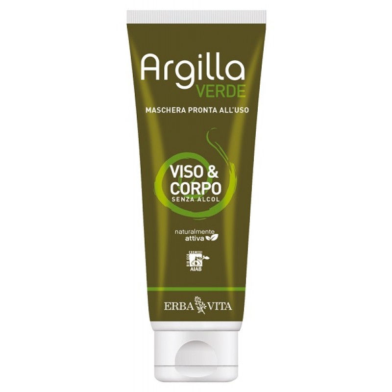 ARGILLA VERDE MASCHERA PRONTA