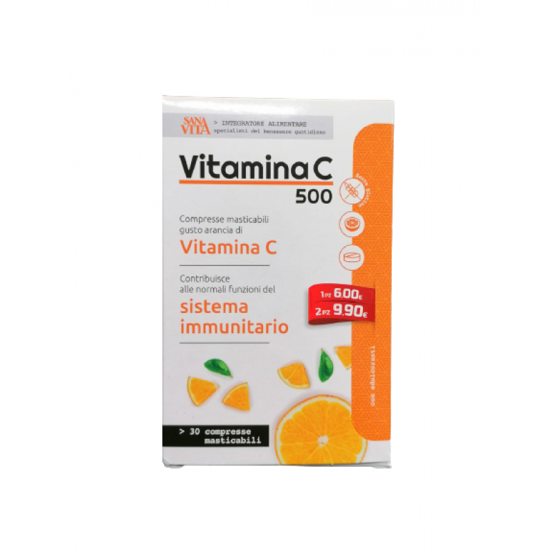 SANAVITA VITAMINA C MAST 30CPR